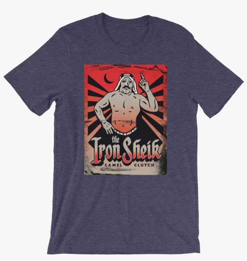 Iron Sheik "poster" T-shirt - What's This ? Bella + Canvas / Unisex Short Sleeve, transparent png