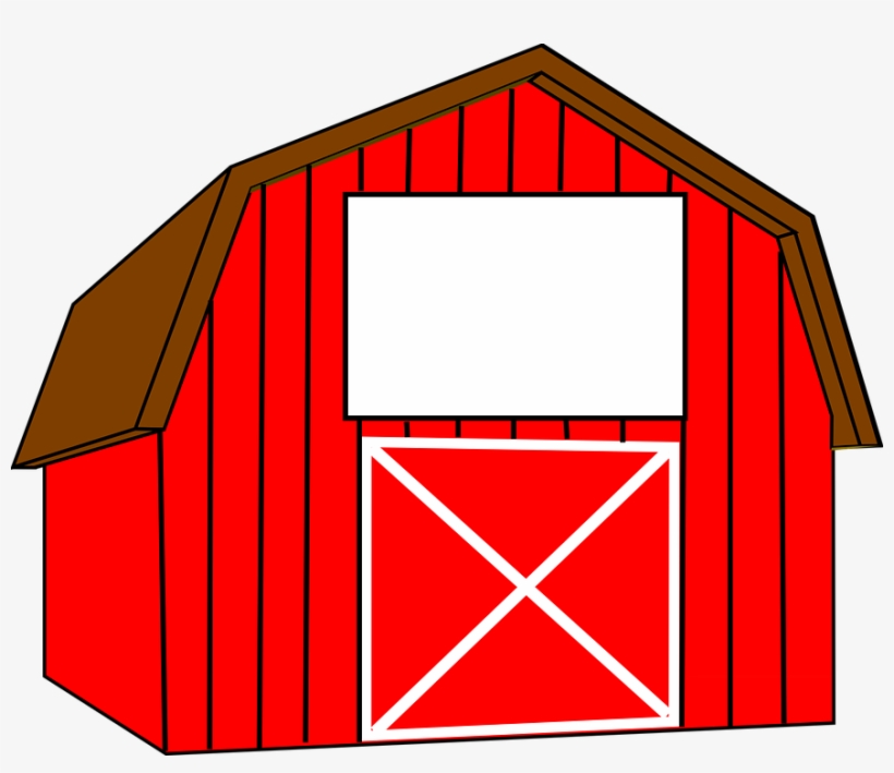 Fancy Red Barn Doors Clip Art And Cartoon Barn Red Barn Clipart