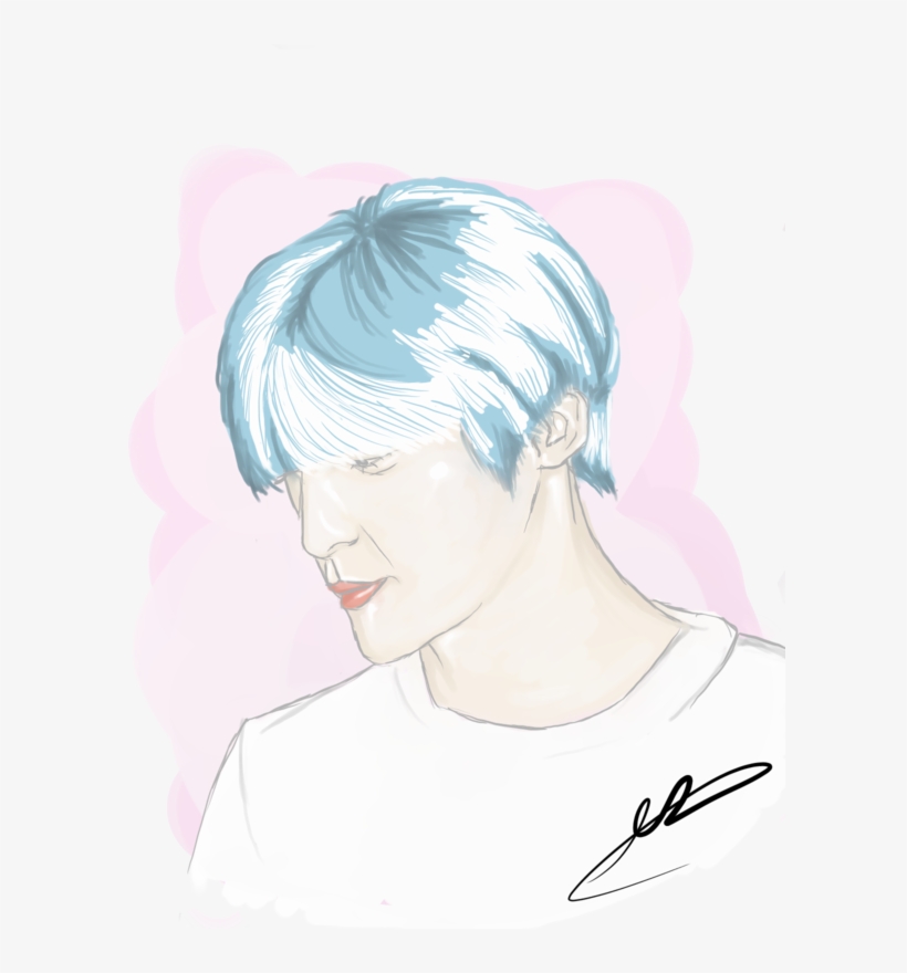 Pastel Baekhyun By Dangerliesbeforeyou On Deviantart - Art, transparent png