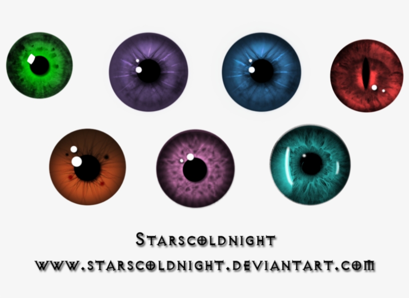 Eye Pupil Png By Starscoldnight - Cooker Knobs, transparent png
