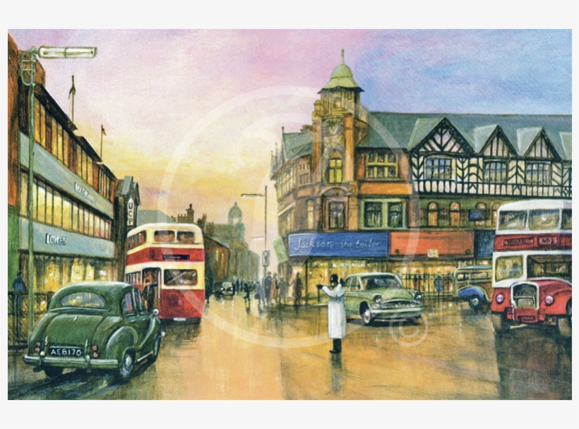 Market Street Wigan Canvas - Wigan, transparent png