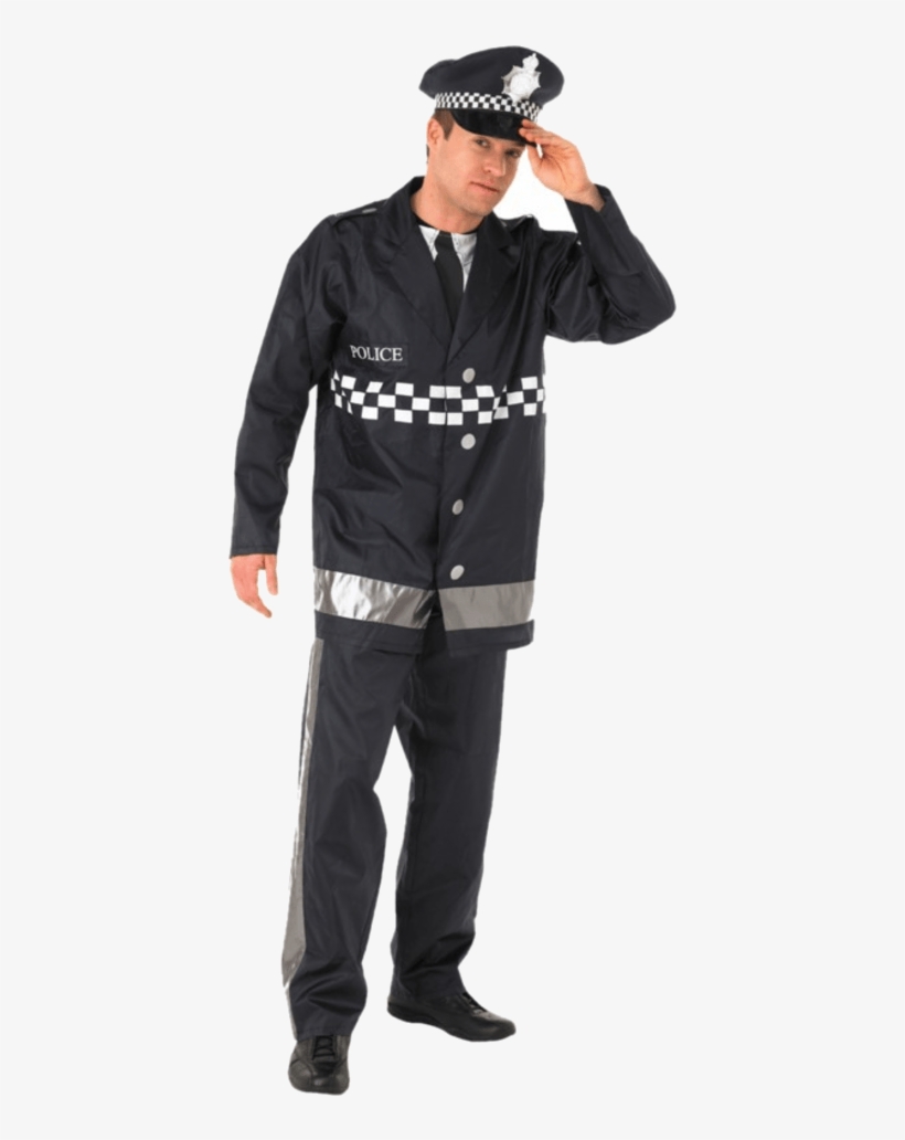 Policeman Costume, transparent png