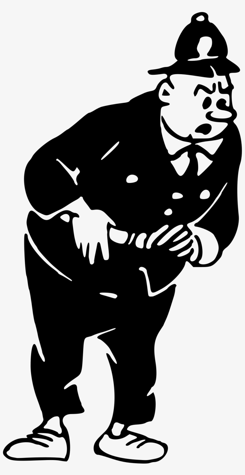 This Free Icons Png Design Of Stern Policeman, transparent png