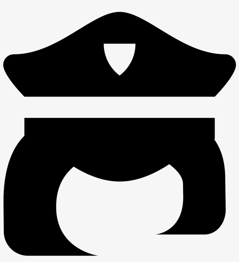 Policeman Female Icon - Police, transparent png