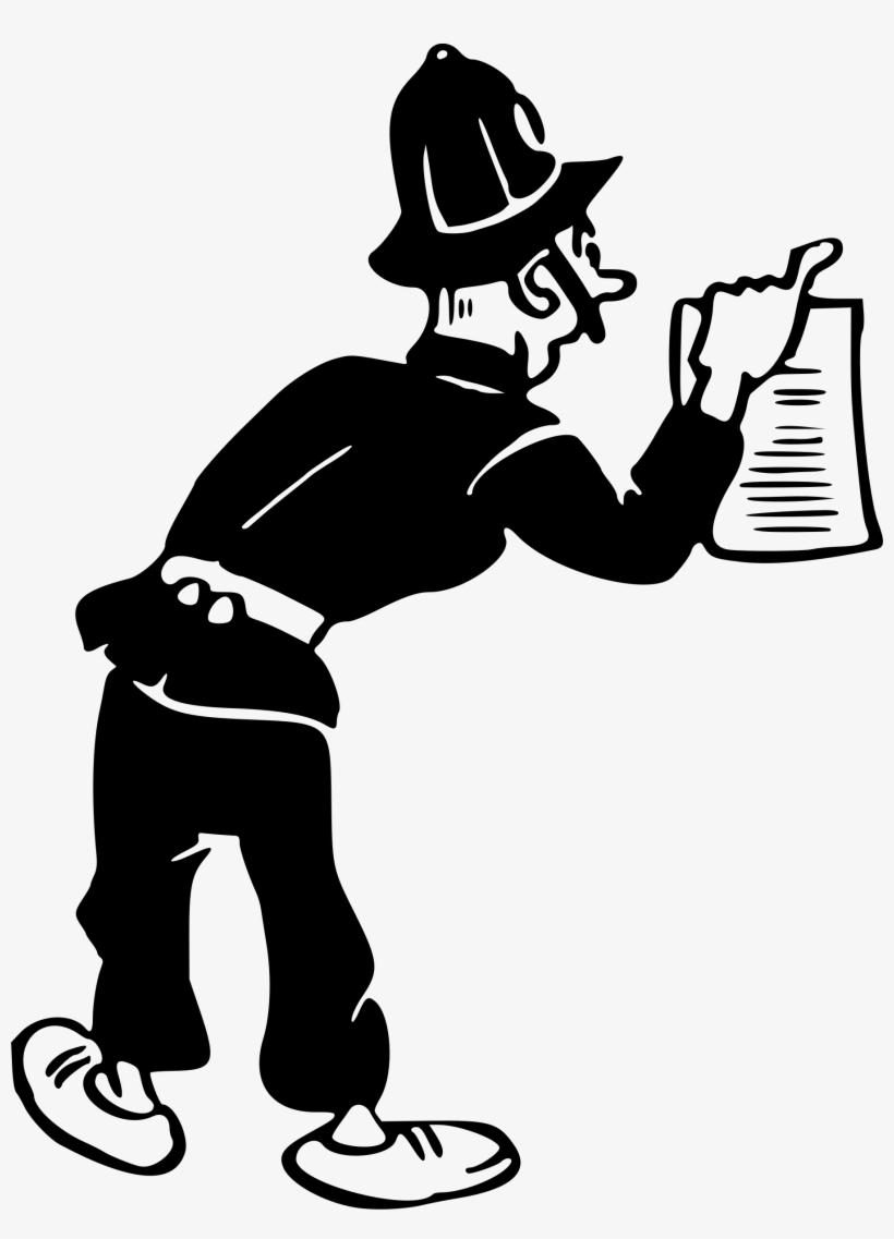 This Free Icons Png Design Of Policeman With Warrant, transparent png