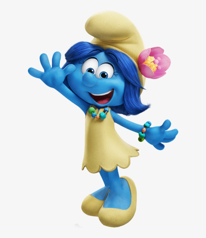 Smurfs The Lost Village Characters, transparent png