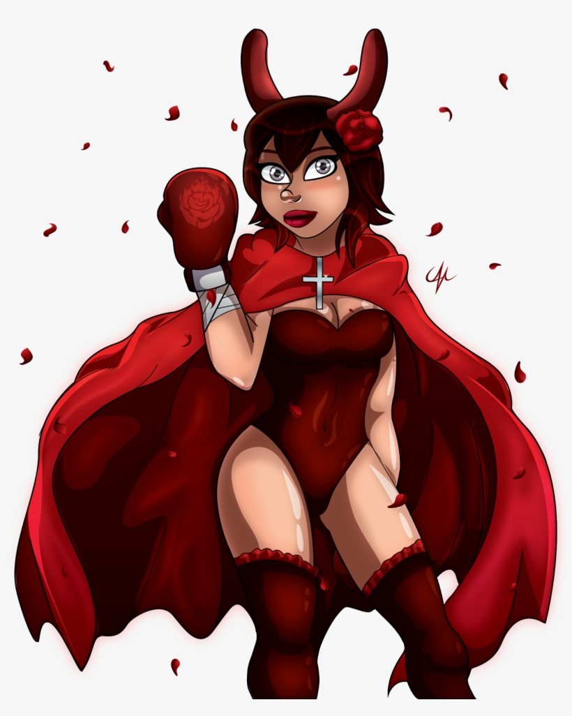 Png Black And White Stock Ruby Rose Bunny Boxer By - Ruby Rose Bunny Suit, transparent png