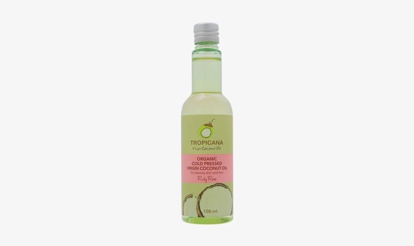 Virgin Coconut Oil Ruby Rose 100ml - Cold-pressed Juice, transparent png