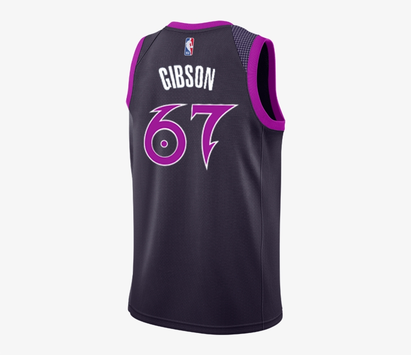 Minnesota Timberwolves City Edition Taj Gibson Swingman - Minnesota Timberwolves, transparent png