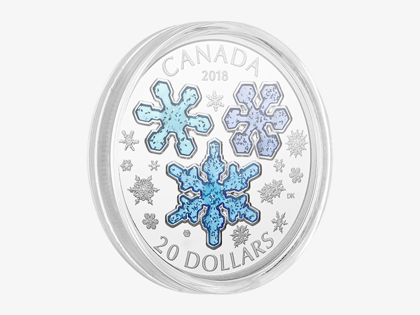 2018 $20 1 Oz Fine Silver Coin - Silver, transparent png