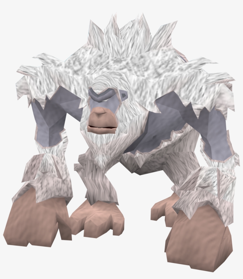 Yeti - Runescape Yeti, transparent png