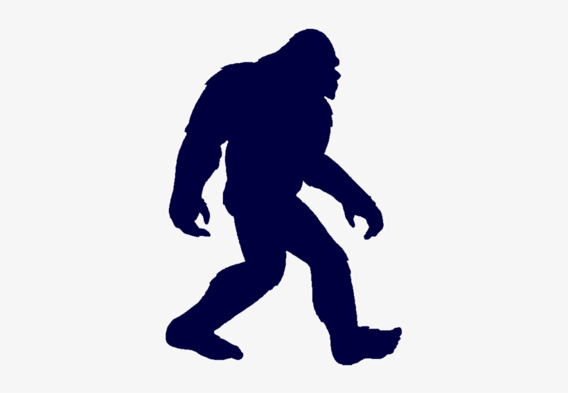 Bigfoot Clip Art - Bigfoot I Believe Sticker, transparent png