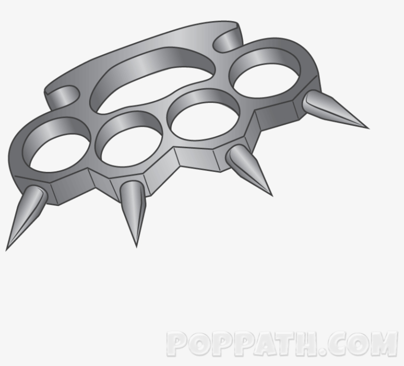 Play Slideshow - Brass Knuckles Png, transparent png