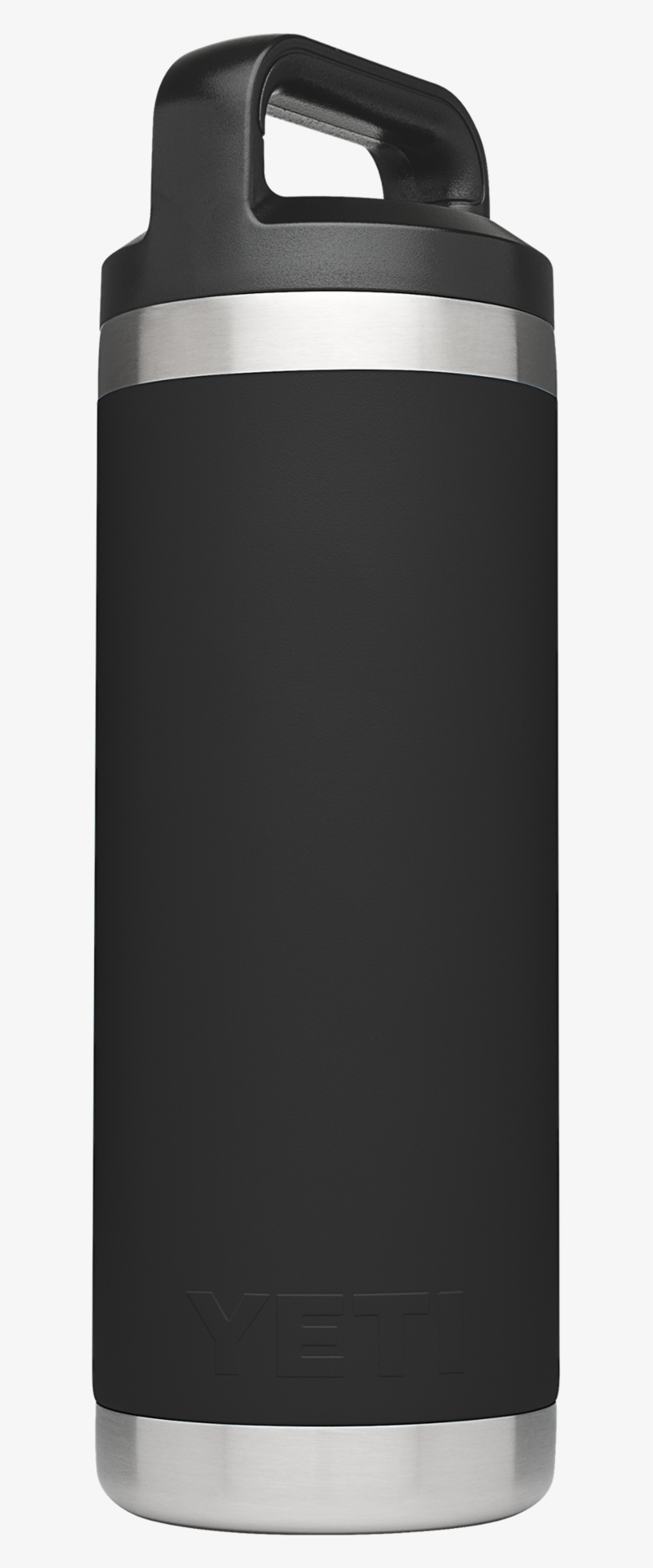 Picture Of 18 Oz Yeti Rambler Bottle Black - Yeti 26 Oz Rambler, transparent png