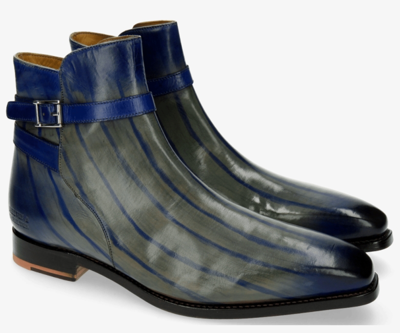 Ankle Boots Kylian 3 Clear Water Lines Electric Blue - Boot, transparent png
