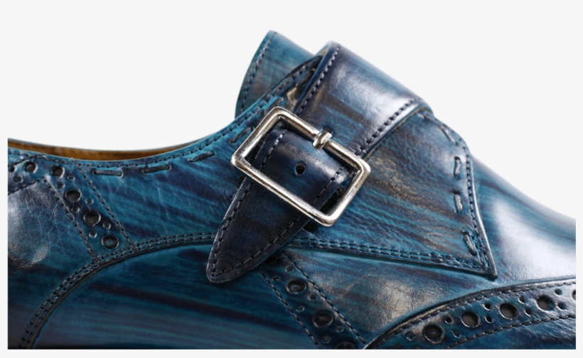 Monks Nicolas 2 Ice Blue Shade & Lines Navy Hrs - Slip-on Shoe, transparent png