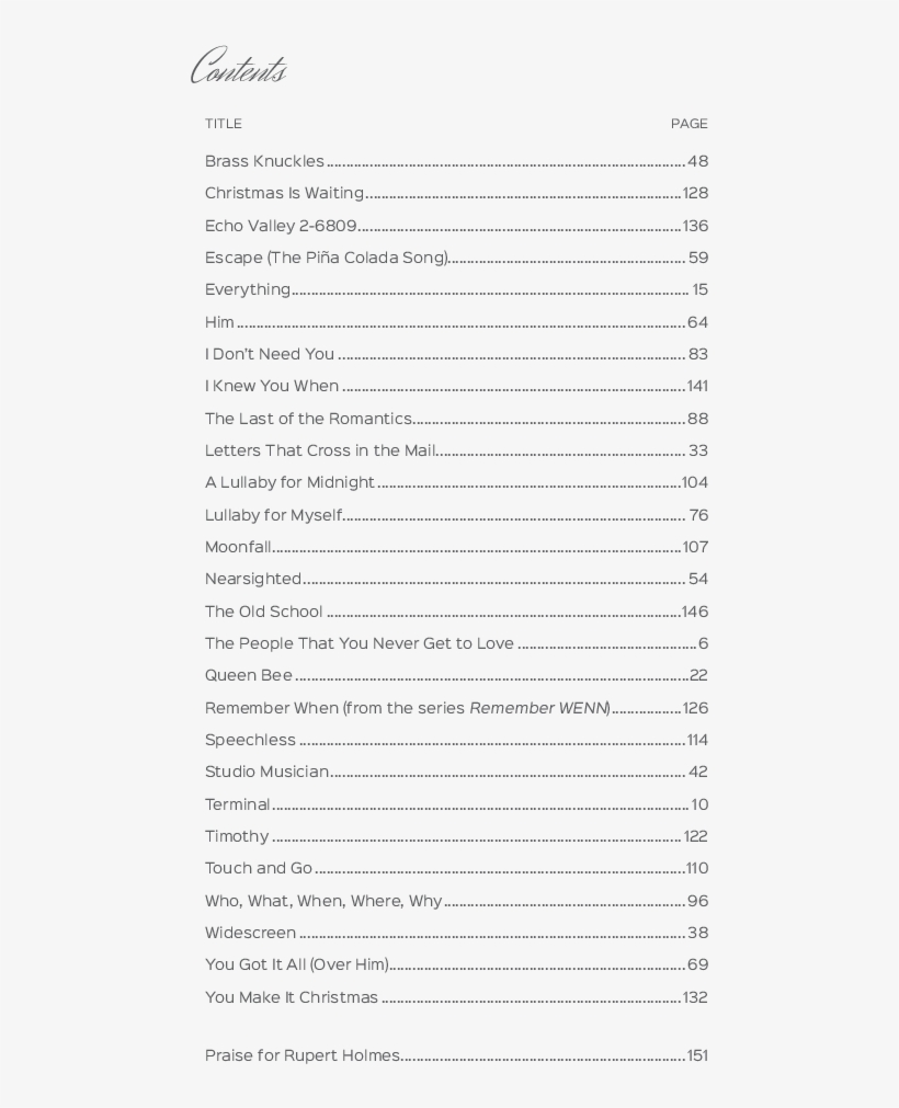 Product Thumbnail 1 - Table Of Contents, transparent png
