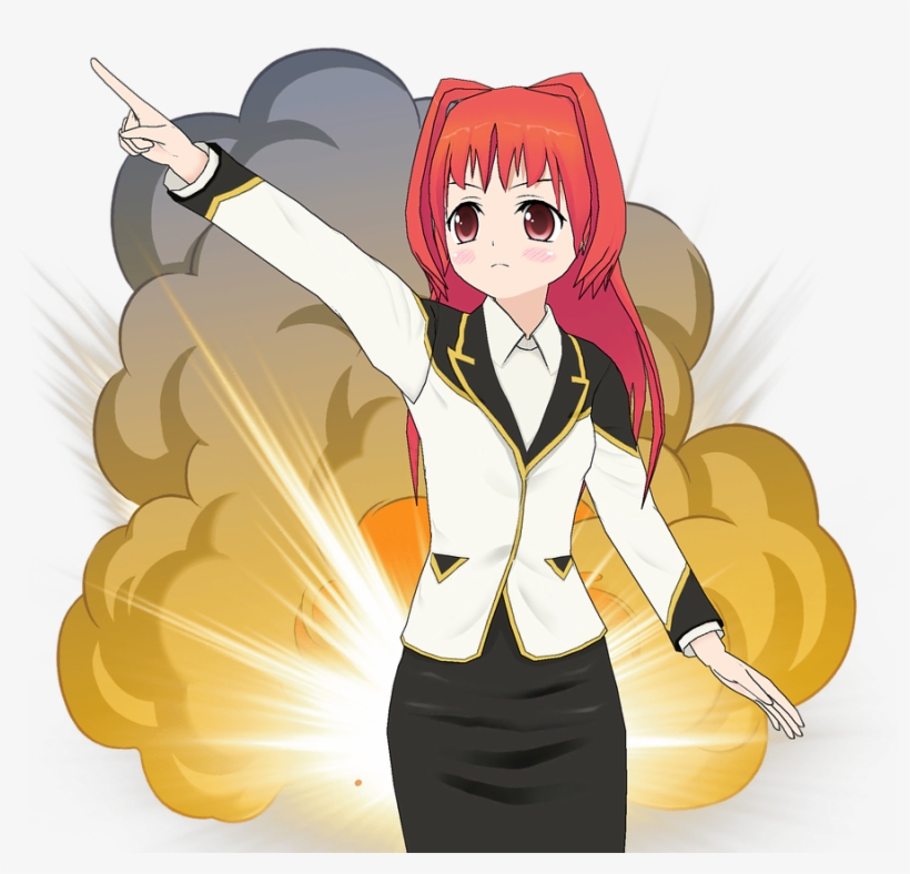 Anime Club - Moe Anime Girl Png, transparent png