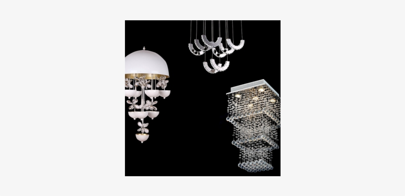 Pendant Lights 8 Light Modern Simple Artistic, transparent png