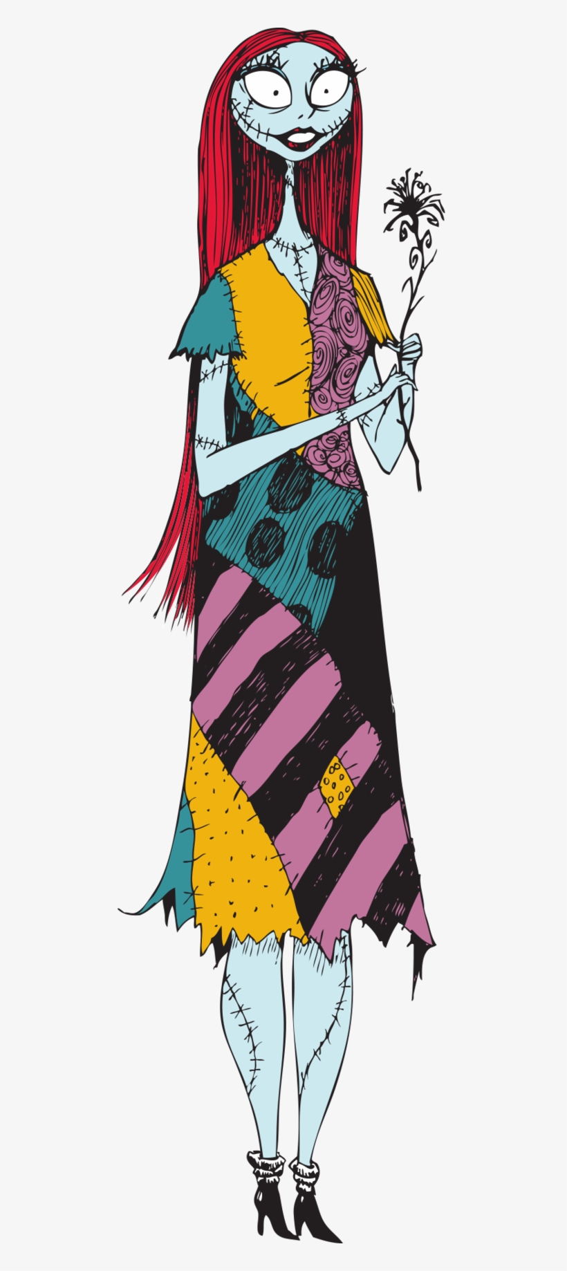 Hmyaaqv - Nightmare Before Christmas Sally Clip Art, transparent png