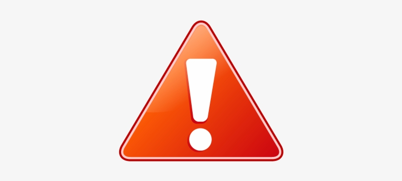 Red Caution Symbol Clipart - Medidas De Control Y Prevención, transparent png