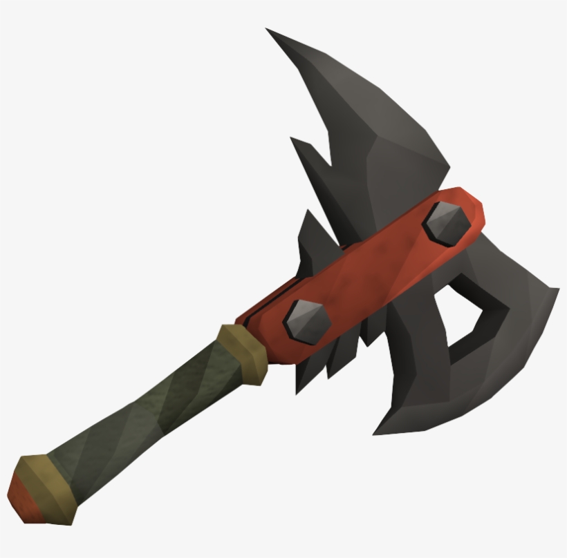Free Download Image Dwarven Army Axe Detail Png Runescape - Runescape Dwarven Army Axe, transparent png
