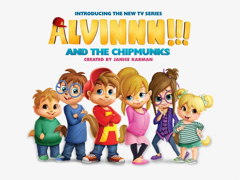 Alvin And The Chipmunks 2015 Tv Series - Alvin And The Chipmunks Serie 2015, transparent png