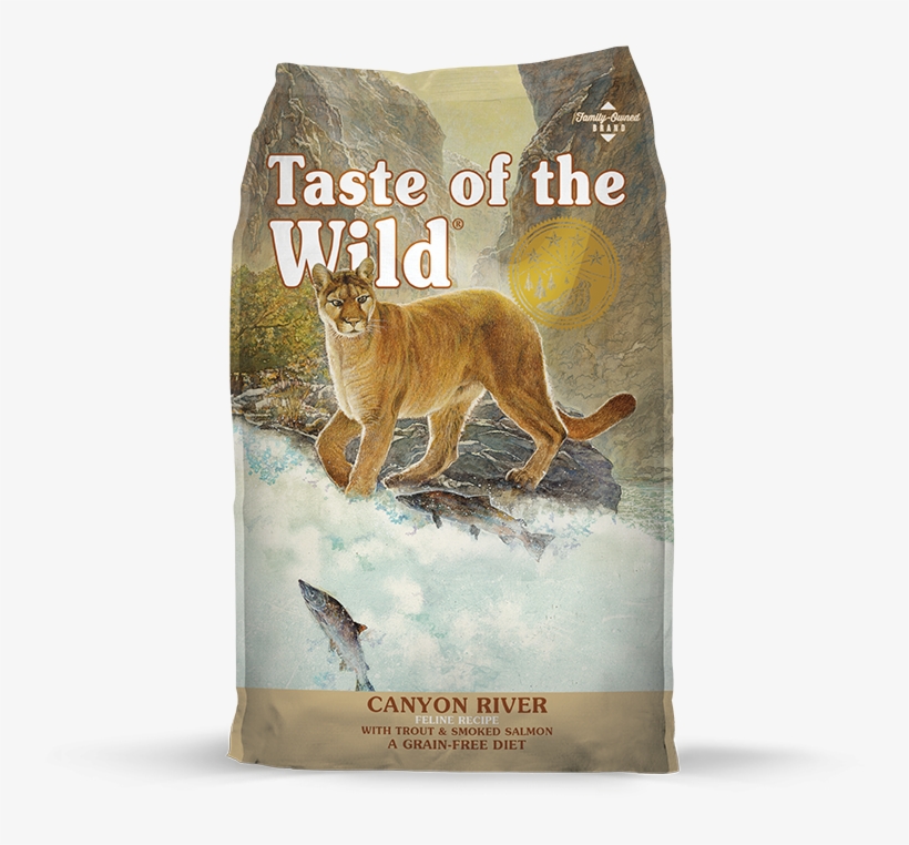 Taste Of The Wild Canyon River Dry Cat Food - Taste Of The Wild Canyon River, transparent png