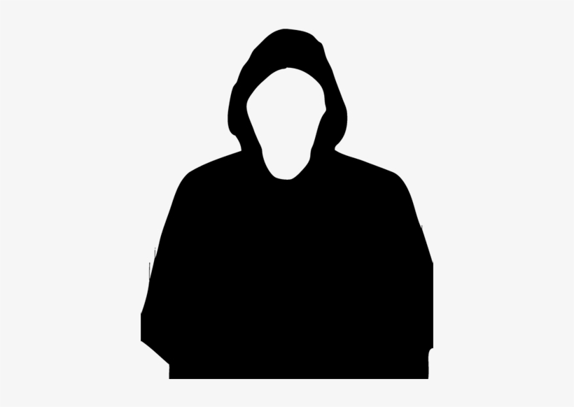 From User Name - Transparent Black Hood Png - 500x650 PNG Download - PNGkit