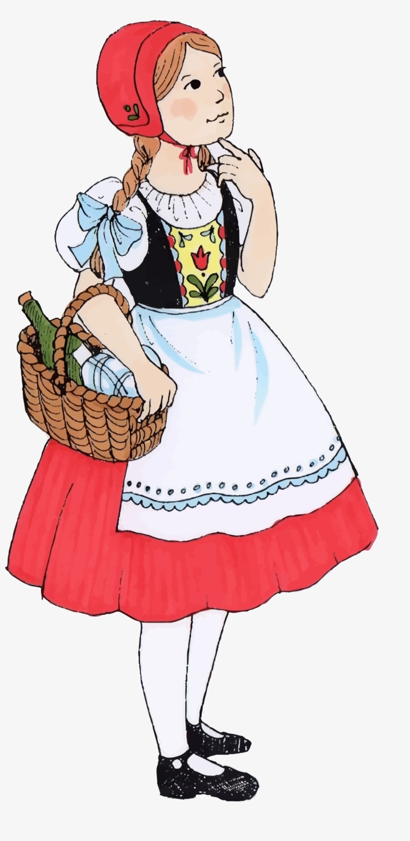 This Free Icons Png Design Of Rotkappchen German Little, transparent png