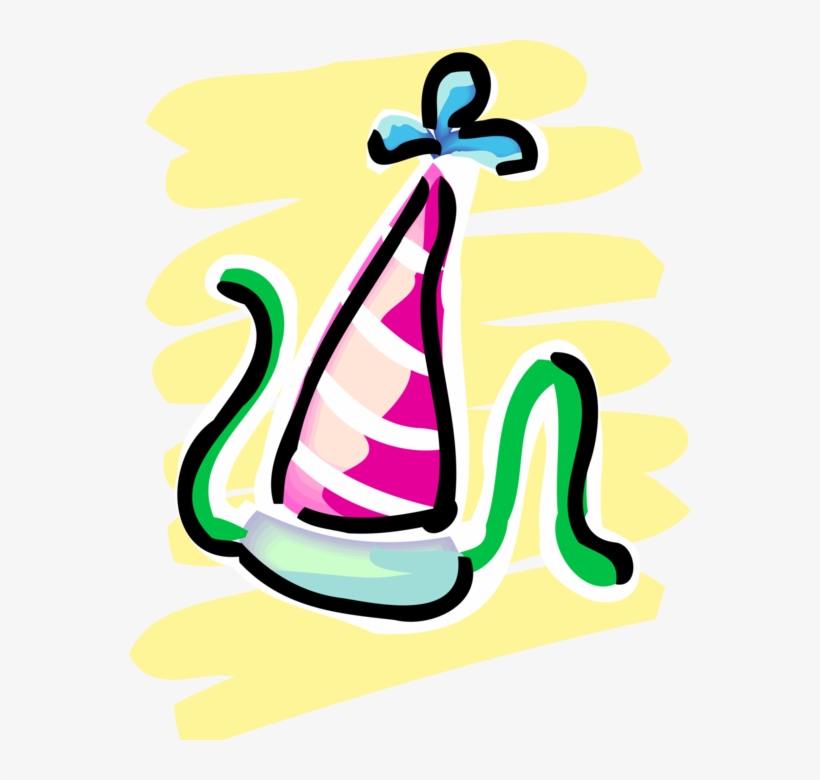 Vector Illustration Of Birthday Party Or New Years, transparent png