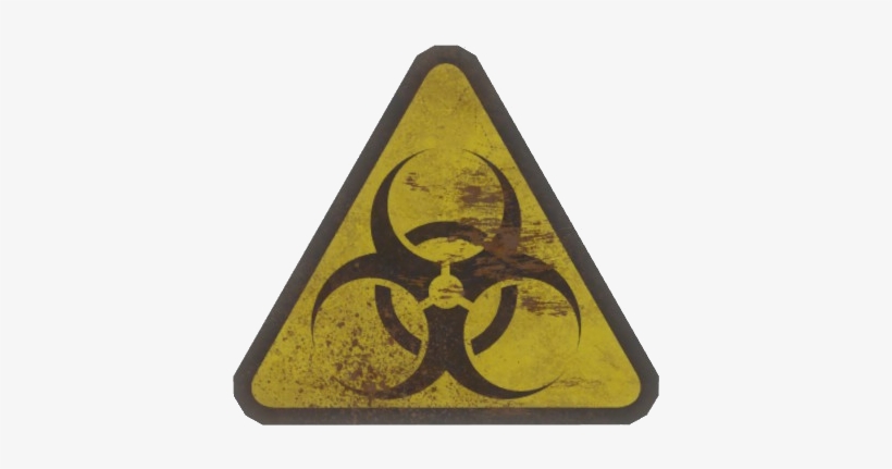 Fo4 Hazard Sign - Wolfquest Lost River Secret, transparent png