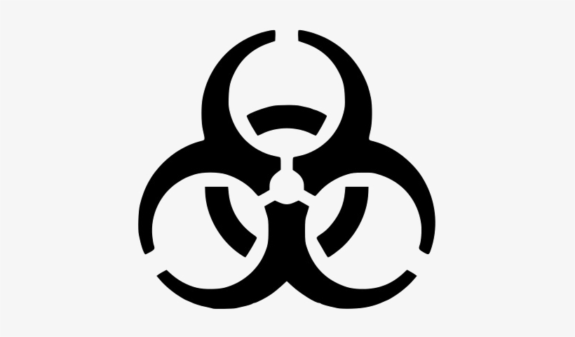 Biological Hazard Sign Png Image - Biohazard Symbol Png, transparent png