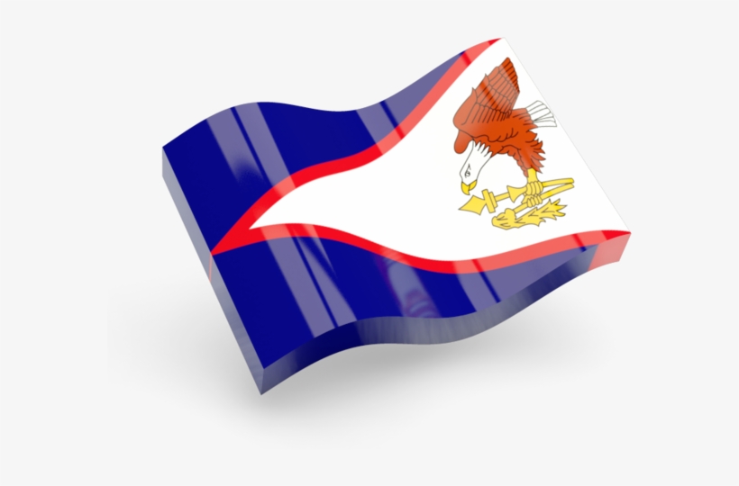 American Samoa Flag Icon - Waving Cambodia Flag Png Png, transparent png