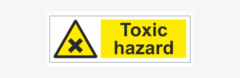 Toxic Hazard Safety Sign - Health And Safety Trip Hazards, transparent png
