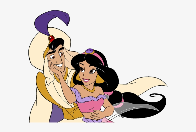 Jasmine Aladdin, - Aladdin And Jasmine Png, transparent png