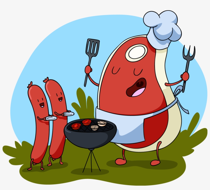 Clip Art Freeuse Stock Barbecue Clipart Grill Flame - March 14th Steak And Blowjob Jokes, transparent png