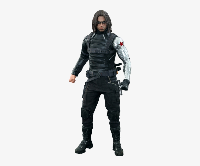 Hot Toys Sebastian Stan As Winter Soldier Figure - Hot Toys Winter Soldier Sixth Scale Action Figure,, transparent png