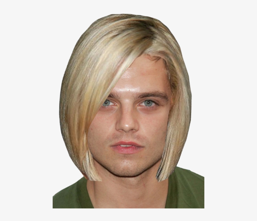Sebastian Stan Blond Hair, transparent png