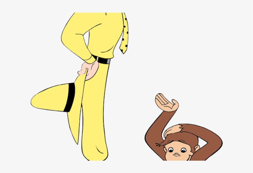 Curious Clipart In Yellow Hat Adult Costume Curious Man