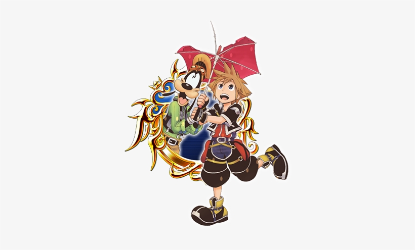 Toon Sora & Goofy - Toon Sora And Goofy, transparent png