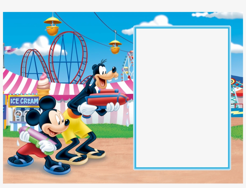 Mickey Frame Png, transparent png