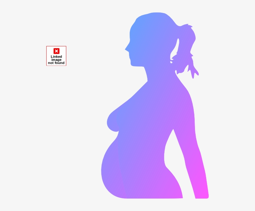 Jpg Freeuse Library Woman Clip Art At Clker Com Vector - Pregnant Clip Art, transparent png
