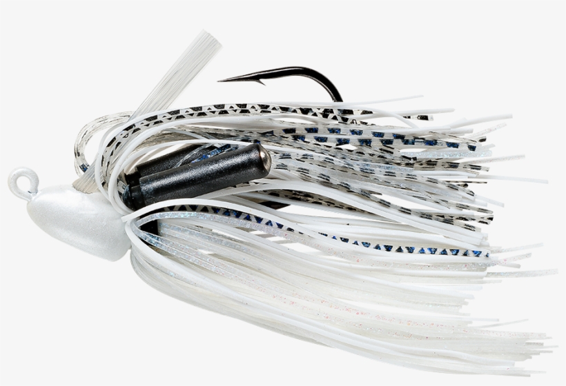 Booyah Boo Jig - White And Red Bass Jig, transparent png