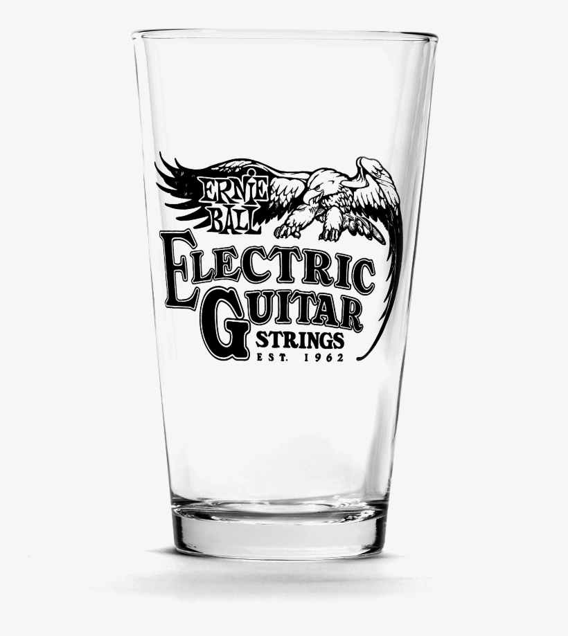 Vintage Logo Pint Glasses - Pint Glass Black Logo, transparent png