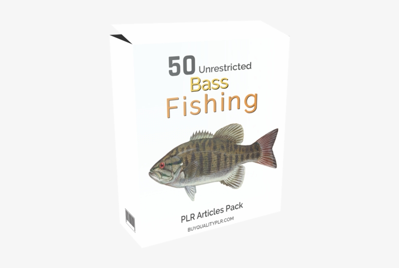 50 Unrestricted Bass Fishing Plr Articles Pack - Giclee Painting: Smallmouth Bass, 61x41in., transparent png