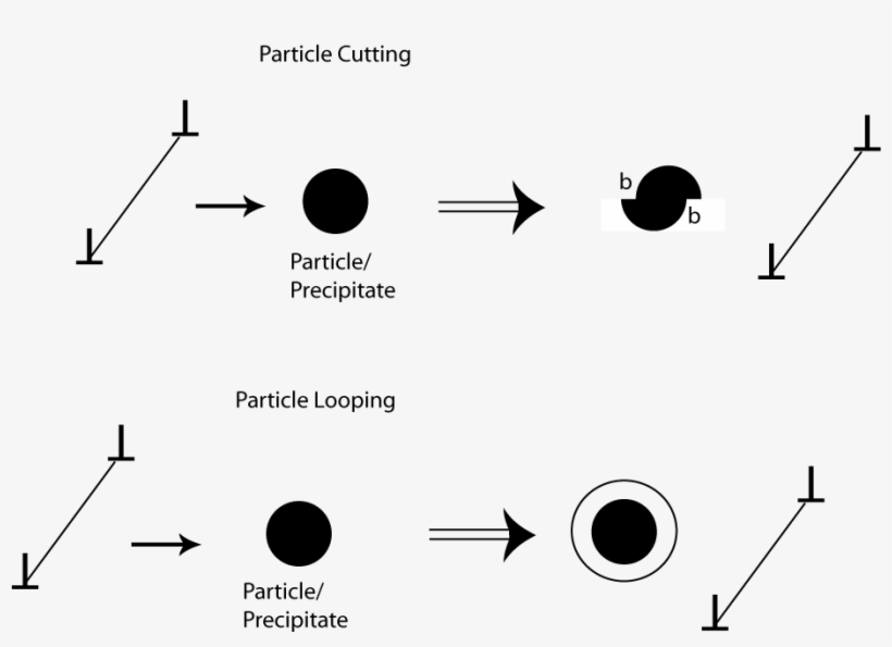 Particle Strengthening - Particle Cutting By Dislocation, transparent png