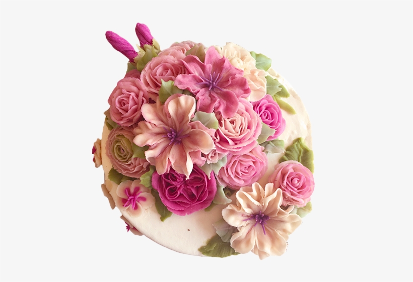 Cake11 - Cake And Flower Png, transparent png