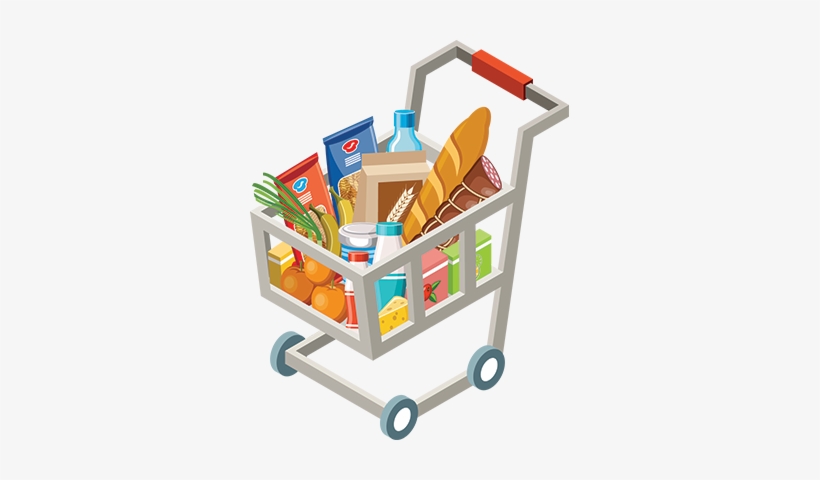 Online Grocery Store Vector, transparent png