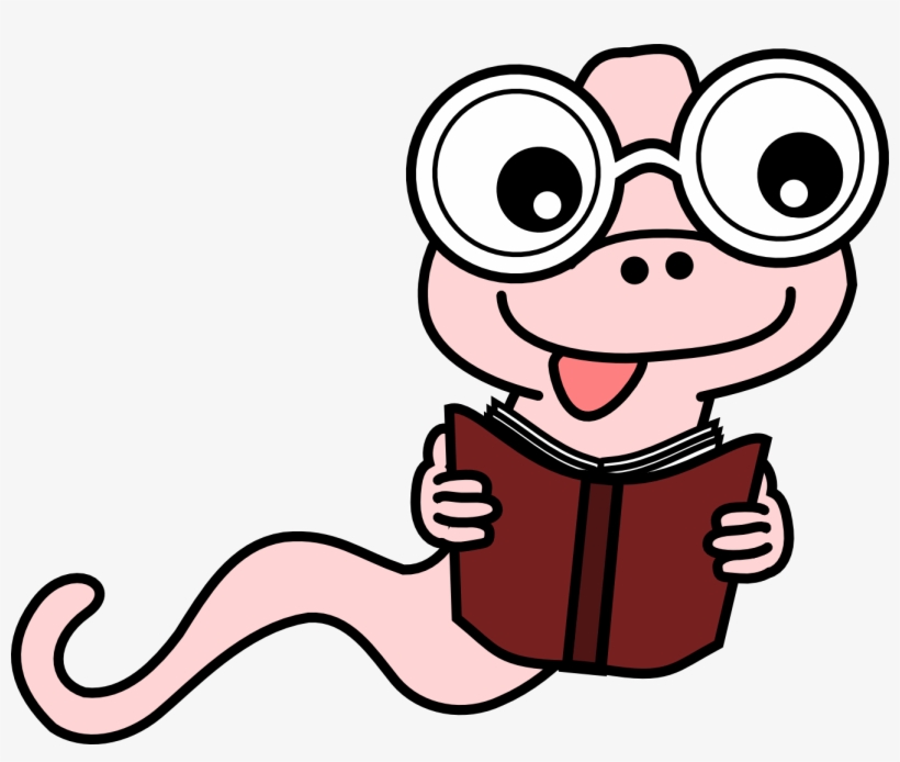 Worm Clipart Transparent - Reading Transparent Background, transparent png